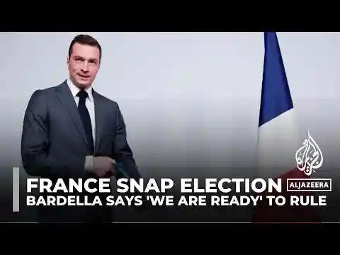 France snap election: Far-right leader Bardella says 'we are ready' to rule