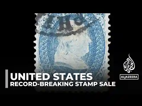 Record-breaking stamp sale: ‘Z-Gril’ sells for $4.3m in New York
