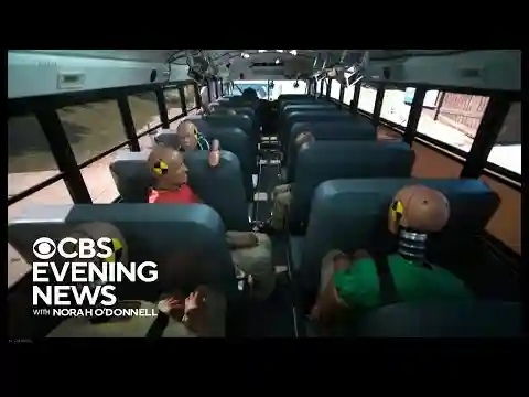 The push to make school buses safer