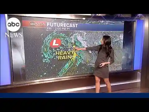 Major storm set to hit West Coast this weekend
