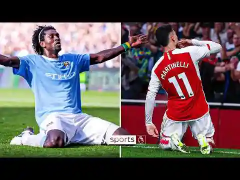 The most ICONIC moments between Man City and Arsenal 🔵🔴