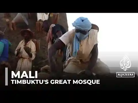 Timbuktu's great mosque: Annual festival restores historic site