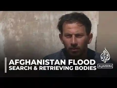 Afghanistan floods: Search continues for bodies of family members