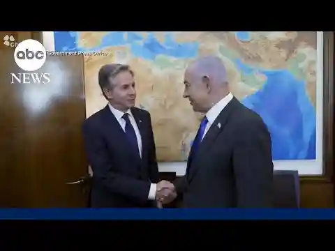 Antony Blinken meets with Benjamin Netanyahu
