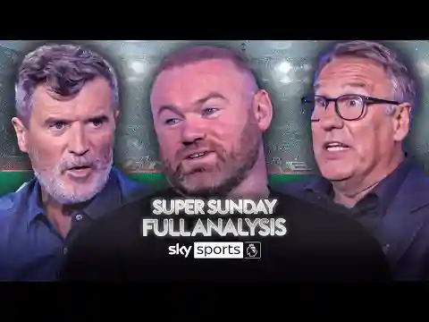 Arsenal beat United & keep title race alive! 🔥 | Rooney, Keane & Merson's FULL Super Sunday Analysis