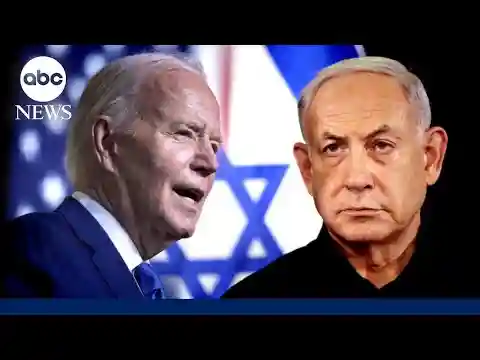 Biden delivers strong warning to Israel