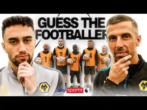 GUESS THE FOOTBALLER with Gary O'Neil & Max Kilman | Pick The Pro with Wolves