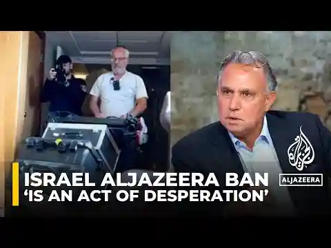 ‘Israel Aljazeera ban is an act of desperation’: Marwan Bishara