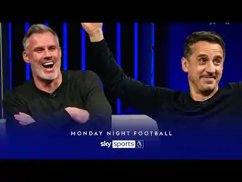 Jamie Carragher and Gary Neville rate their Monday Night Football predictions! 🤓