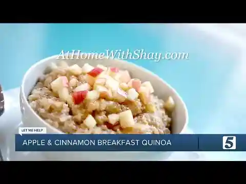 Let me help: Apple & cinnamon breakfast quinoa