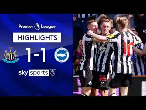 Longstaff strikes to grab draw for Magpies! | Newcastle 1-1 Brighton | Premier League Highlights