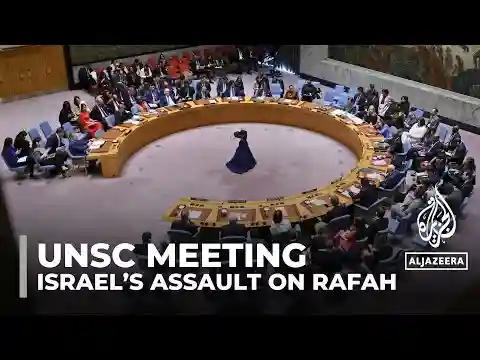 Members of the UN Security Council call for Israel to stop Rafah assault