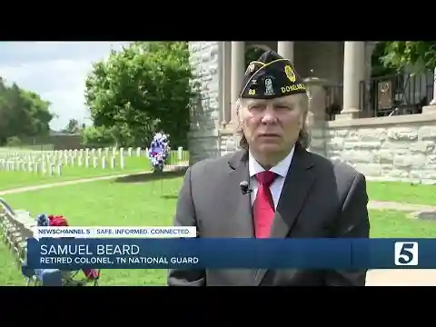 Nashville National Cemetery event honors the fallen on Memorial Day