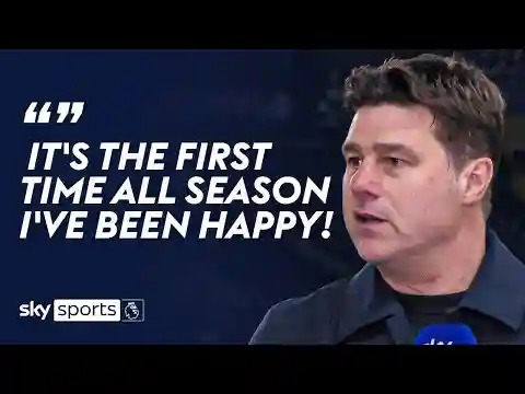 Pochettino admits the result against Spurs has given him happiness for the first time this season 🥺