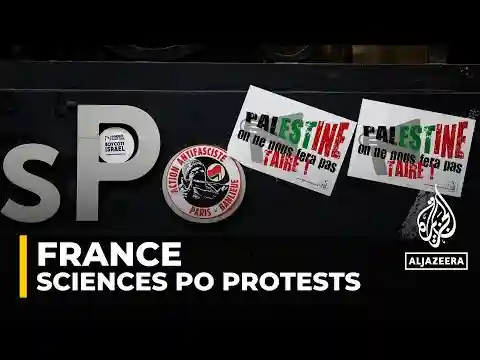 Protesters in Paris say some students on hunger strike