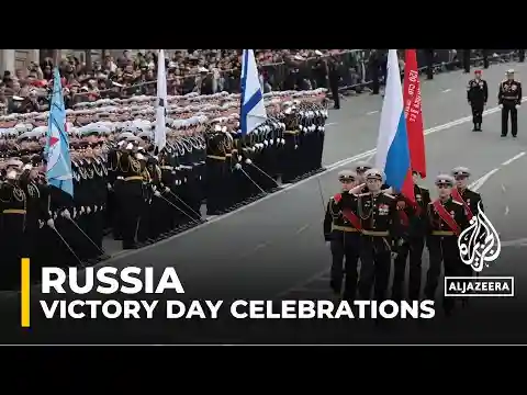Russia marks Victory Day in Red Square, while Ukrainian missiles hit Belgorod