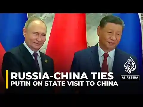Russian president in Beijing: Vladimir Putin on two-day state visit