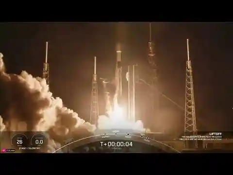 SpaceX launches Falcon 9 rocket, Starlink satellites