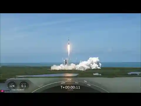 SpaceX launches Falcon 9 rocket from Florida's Space Coast