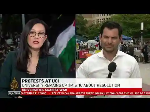 US protest live coverage