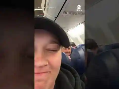 Viral video capturesSouthwest passenger relaxing in overhead bin