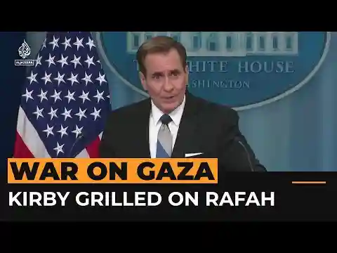 White House official grilled over deadly Rafah strikes | Al Jazeera Newsfeed