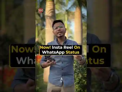 Insta Reel On WhatsApp Status! #gadgets360 #techreels #instagram #whatsapp #whatsappstatus #tech