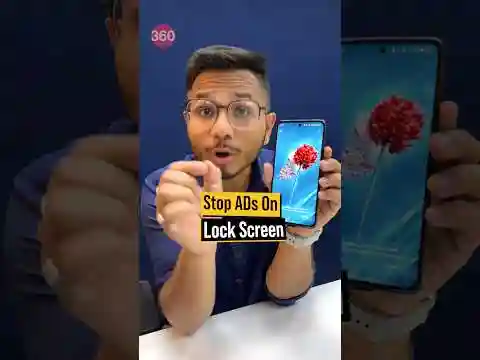 Stop Ads On Lock Screen! #gadgets360 #techreels #tech #howto #androidtips #techtrends #techchannel