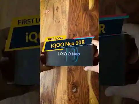 iQOO Neo 10R is here! #neo10r #iqooneo10r  #unboxing #gadgets360 #tech #trending #smartphone