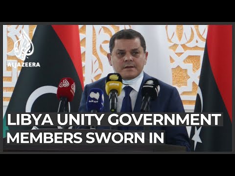 ‘One and united’: Libya interim government sworn in