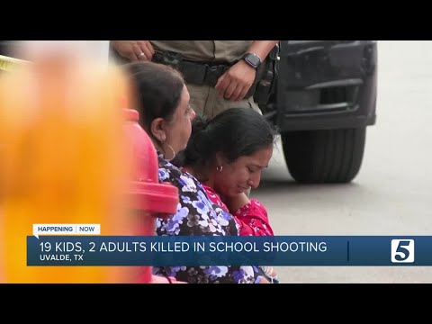 19 children, 2 adults killed in Texas elementary school shooting