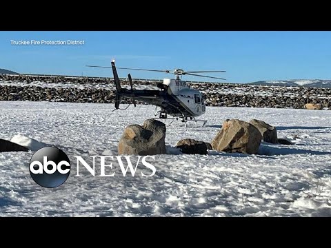1 person missing after falling through ice at California reservoir