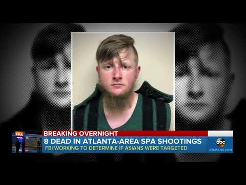 8 killed in Atlanta-area spa shootings