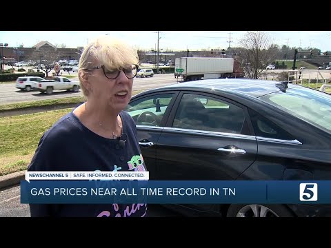 AAA expects Tennessee will break the all-time record this week for highest average gas price