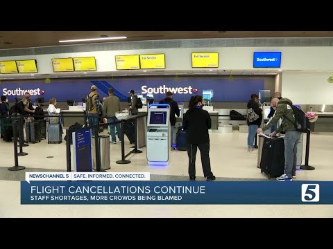 Airline flight cancellations continue during peak travel season
