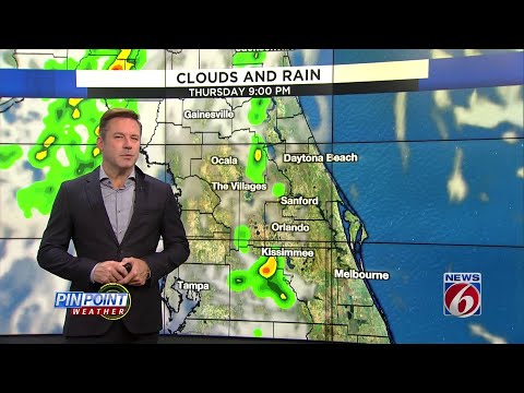 Another dry, hot day, but rain on the way