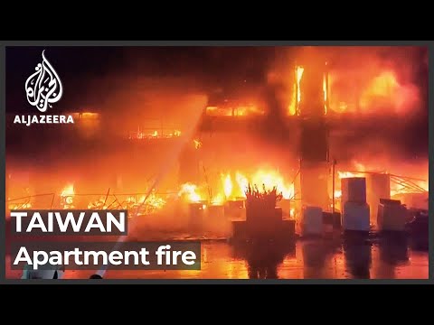 Apartment fire kills 46 in Taiwan’s Kaohsiung