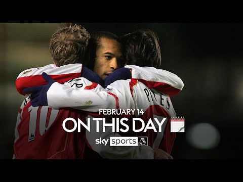 Arsenal show no love as they hit FIVE past Crystal Palace | OTD: February 14, 2005