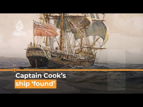 Australian team says Captain Cook’s ship has been found