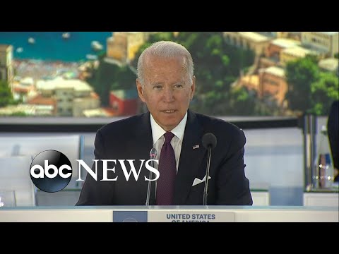Biden hosts event in Rome on global supply chain resilience | ABC News
