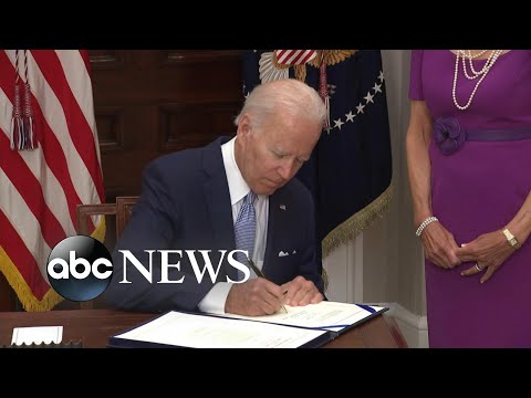 Biden signs bipartisan gun legislation