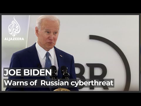Biden warns of ‘evolving’ Russian cyberthreat to the US