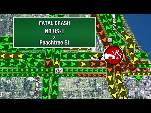 Big rig strikes, kills pedestrian in hit-and-run on US-1 in Cocoa, police say
