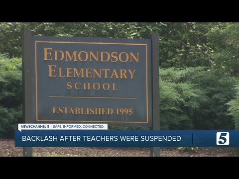 'Broke my heart:' Williamson elementary school teachers suspended