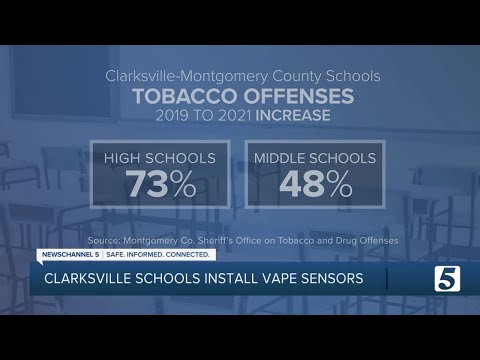 Clarksville-Montgomery Co. Schools installing vaping sensors in school bathrooms
