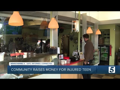 Community raises money for teen hit by truck