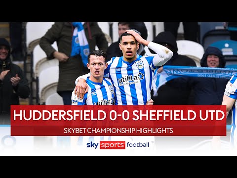 Controversial disallowed goal in tight draw! 😬 | Huddersfield 0-0 Sheffield United | EFL Highlights