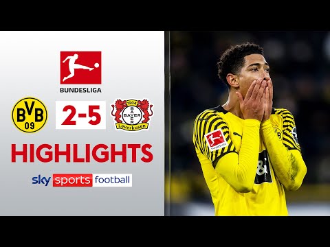 Dortmund loss leaves title hopes in tatters! | Dortmund 2-5 Leverkusen | Bundeliga Highlights