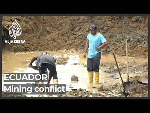 Ecuador communities resist the advance of mining companies