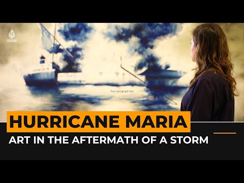 Exhibit showcases artists’ reaction to Hurricane Maria aftermath